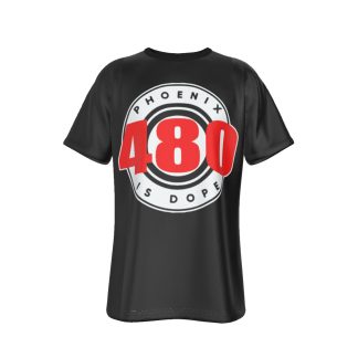 Phoenix Is Dope 480 Black Mesh Sport T-Shirt