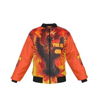 Phoenix Is Dope Blaze Heat Bomber Jacket