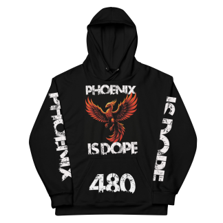 Phoenix Is Dope Red Phoenix Hoodie